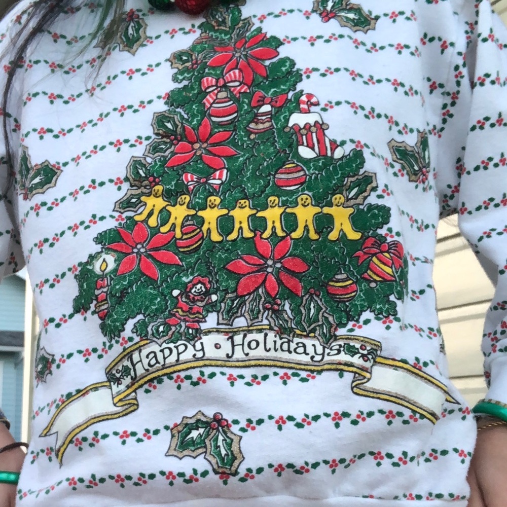 🎄 X-mas Tree Sweatshirt 🎄 - Picture 5 of 5